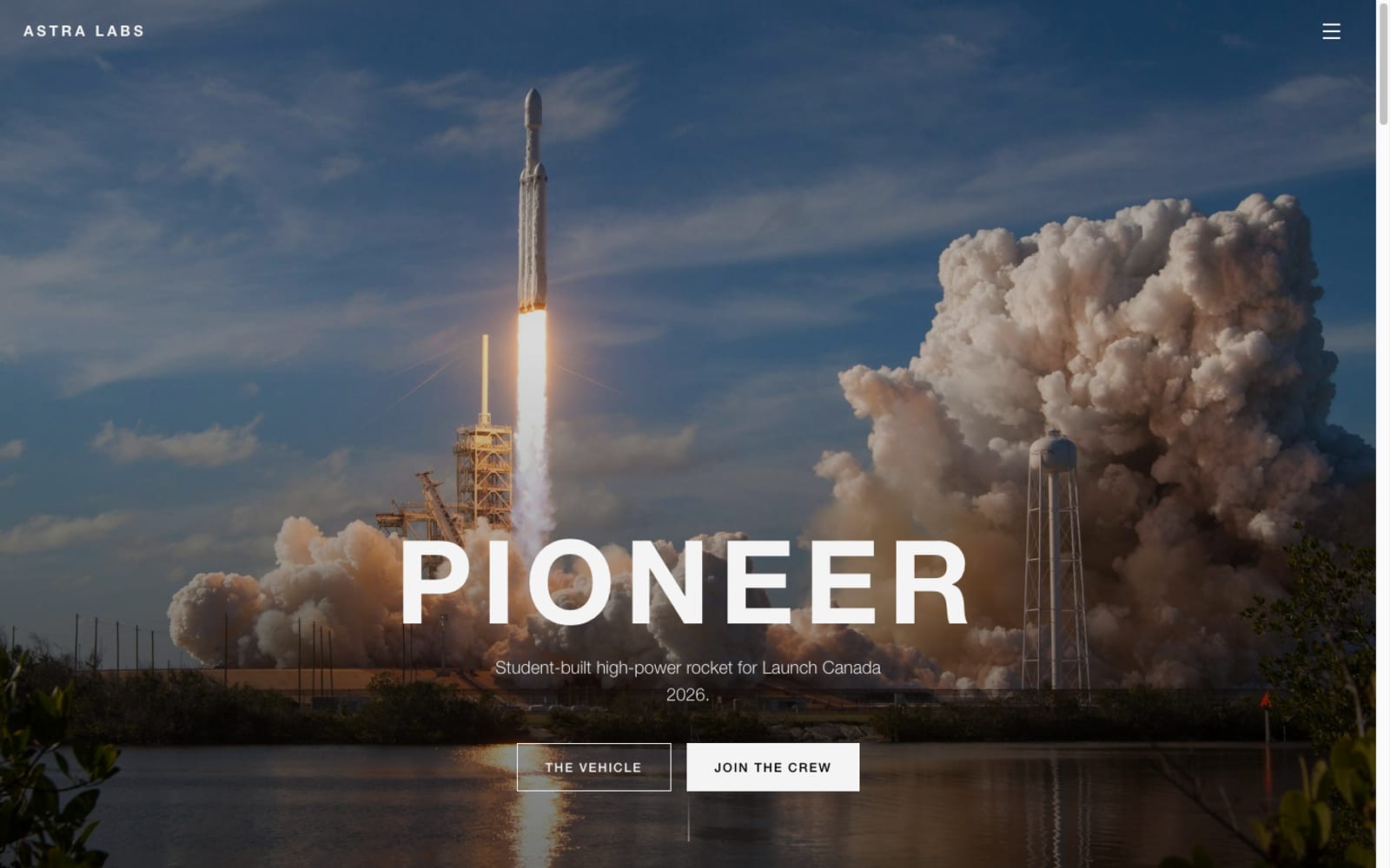 astralab.space homepage